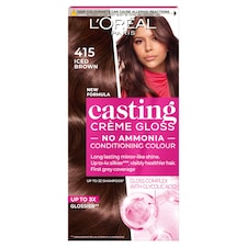 L'Oreal Paris Casting Creme Gloss 415 Iced Chocolate Brown Semi-Permanent Hair Dye