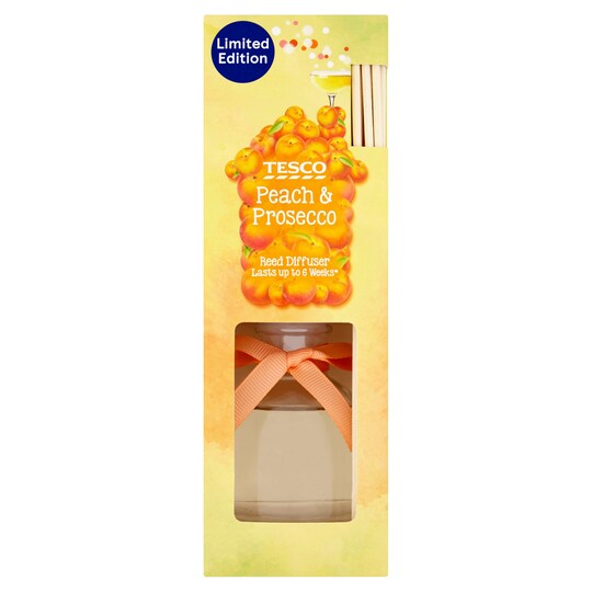 Tesco Reed Diffuser Peach & Prosecco Tesco Groceries