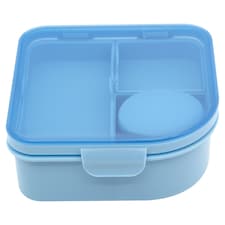 Tesco Blue Bento Lunch Box 1.1L