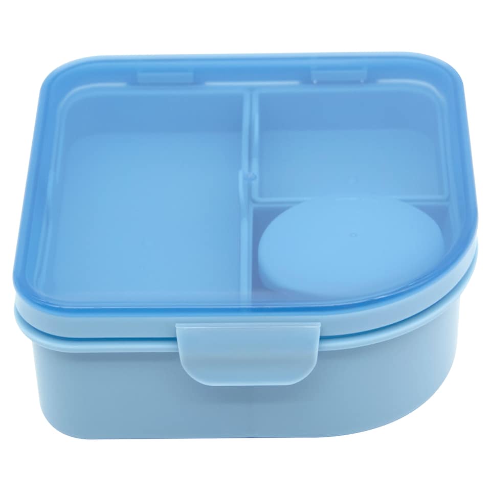 Tesco Blue Bento Lunch Box 1.1L