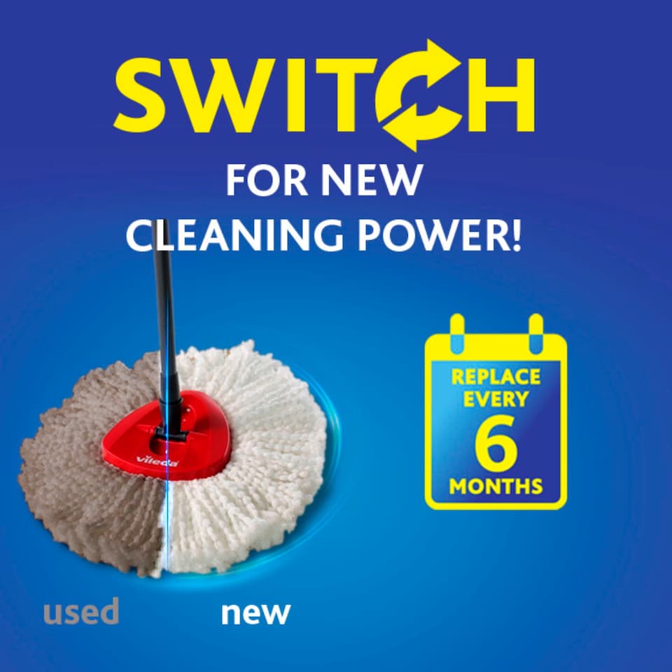 image 1 of Vileda Turbo Classic Mop Refill