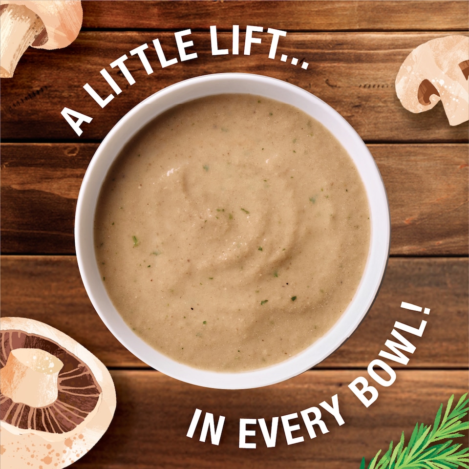 image 1 of New Covent Garden Creamy Mushroom Soup (Only 10 Kitchen Ingredients) 560g