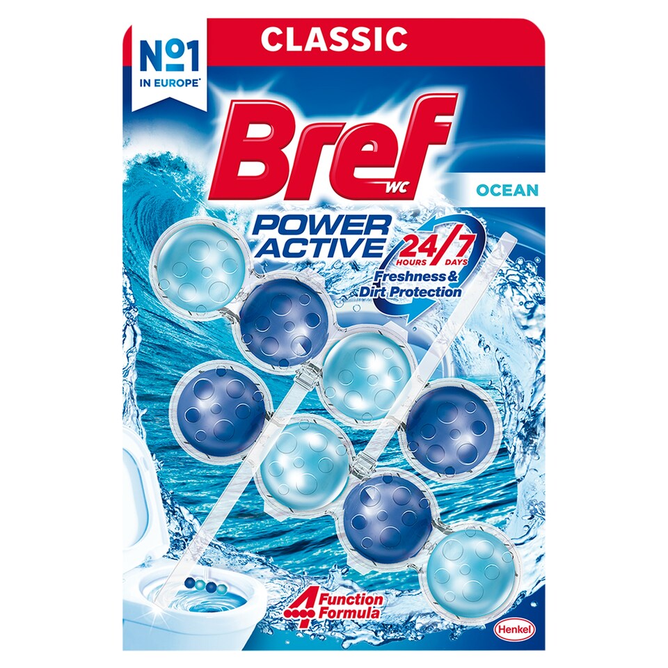 Bref Power Active Ocean tuhý WC blok 2 x 50 g