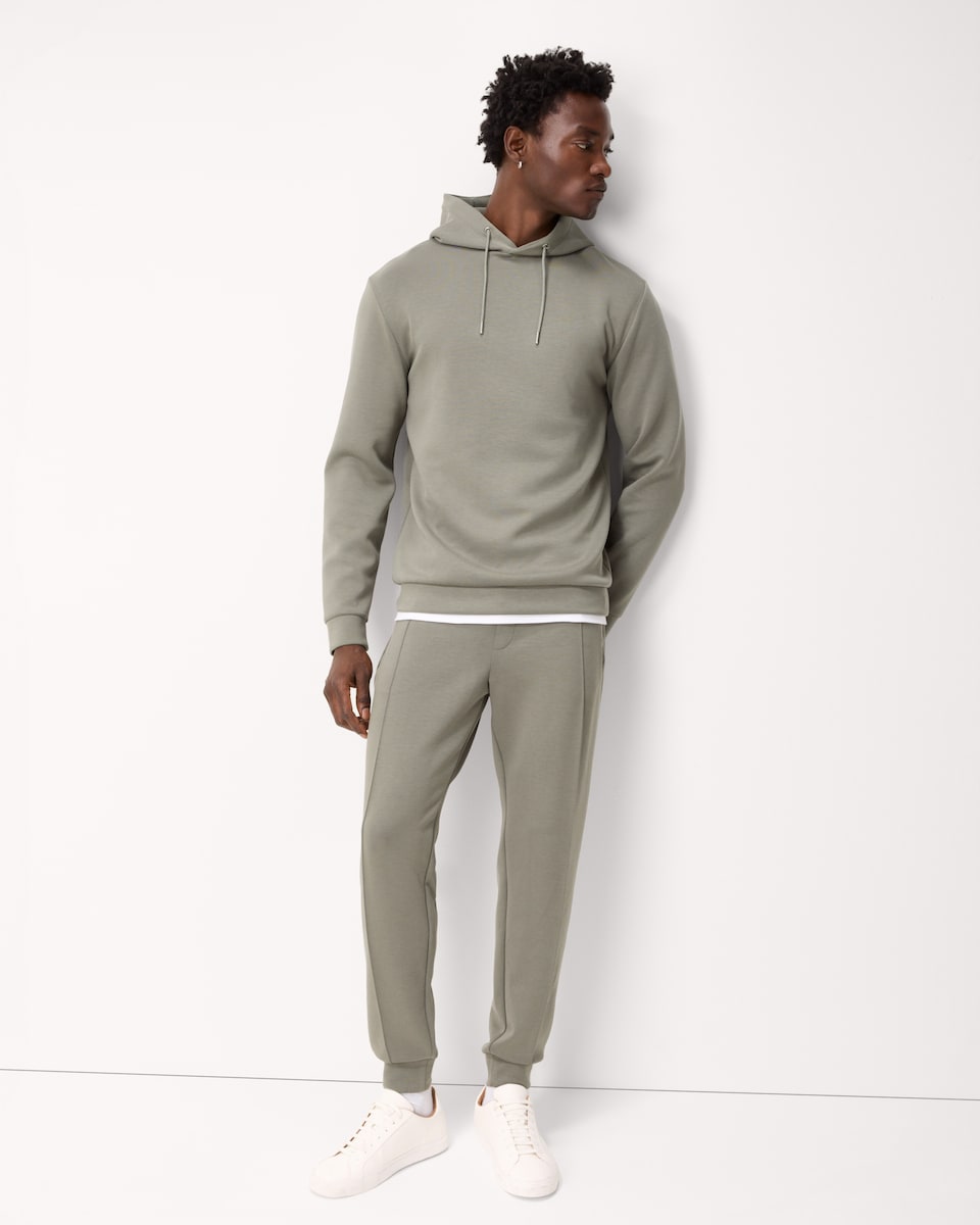 image 1 of F&F Slim Fit Cuffed Joggers in Green