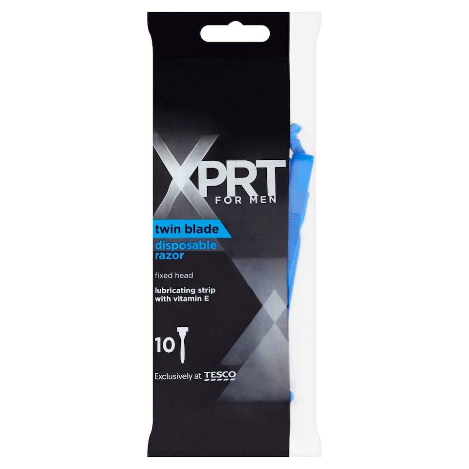 Xprt. For Men 2 Blade Disposable Razors 10 Pack