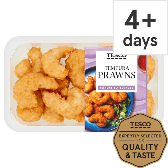 Tesco Tempura Prawns 200G Tesco Groceries