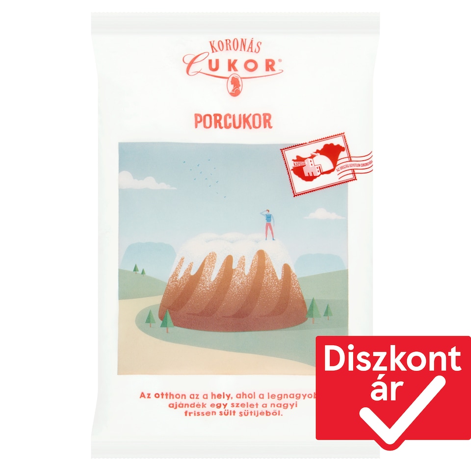 Koronás porcukor 500 g  1. kép