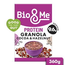 Bio&Me Cocoa & Hazelnut Protein Granola 360g