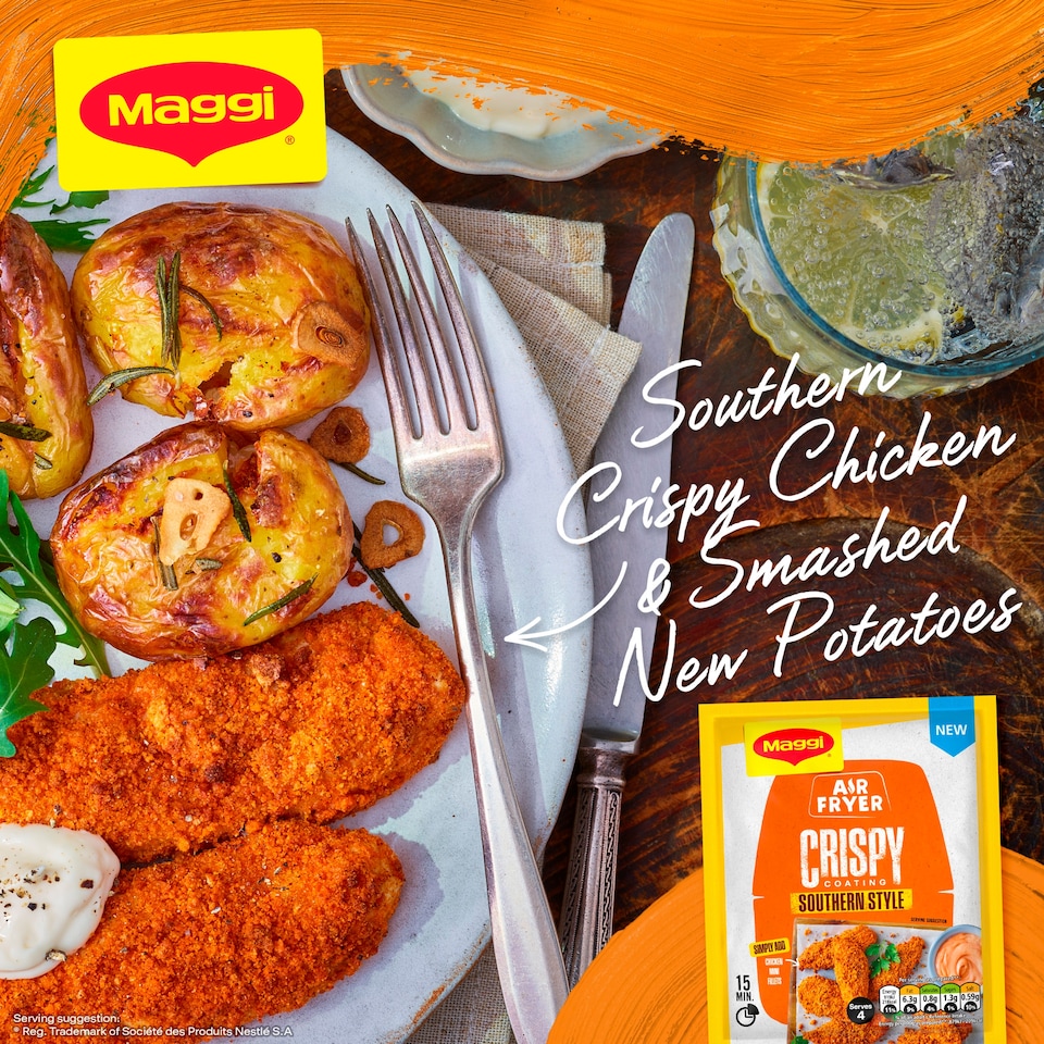 image 1 of Maggi Air Fryer Crispy Southern Seasoning Mix 70g