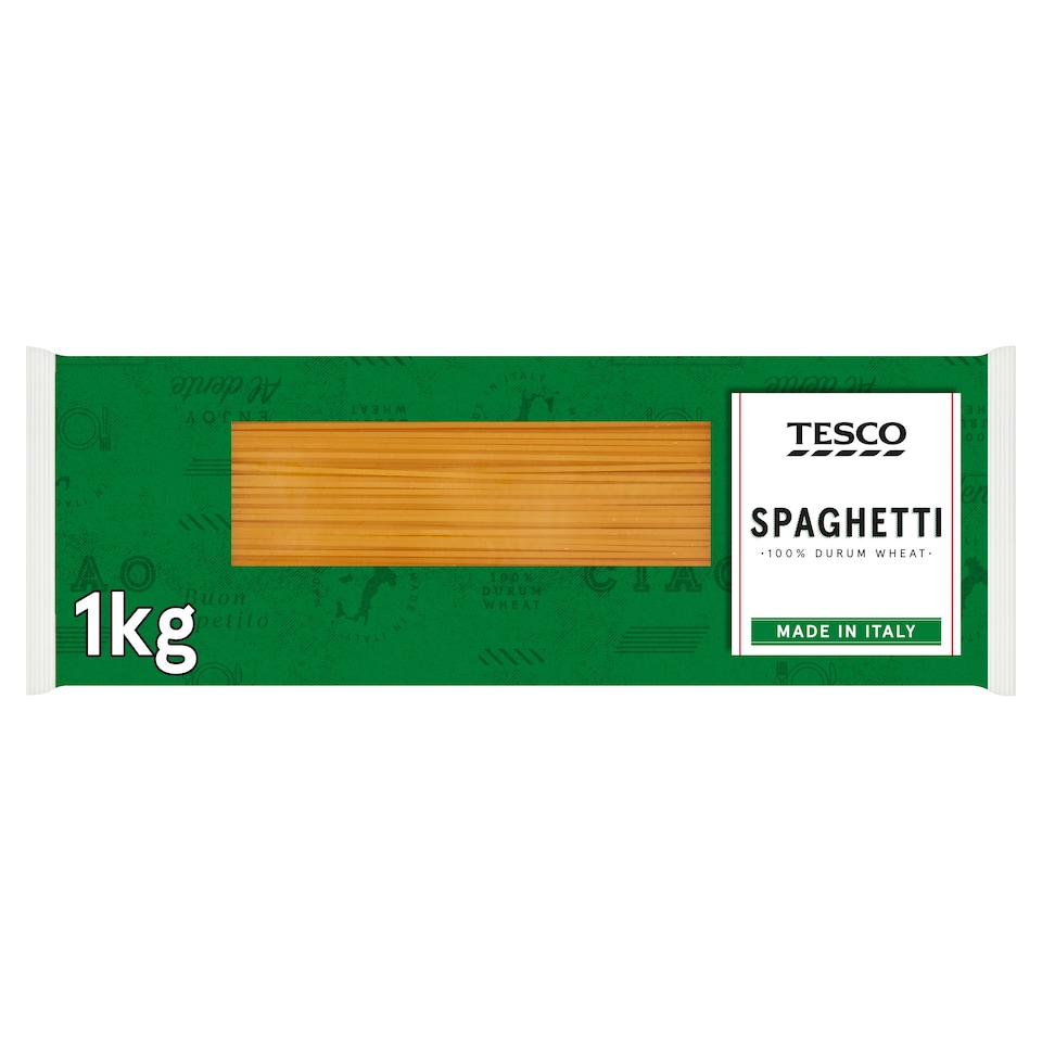 Tesco Spaghetti Pasta 1Kg