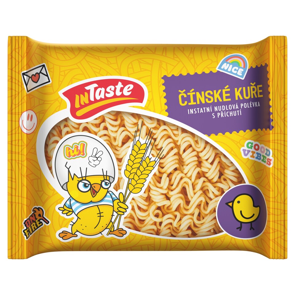InTaste Chinese Style Instant Noodle Soup Chicken Flavor 60g