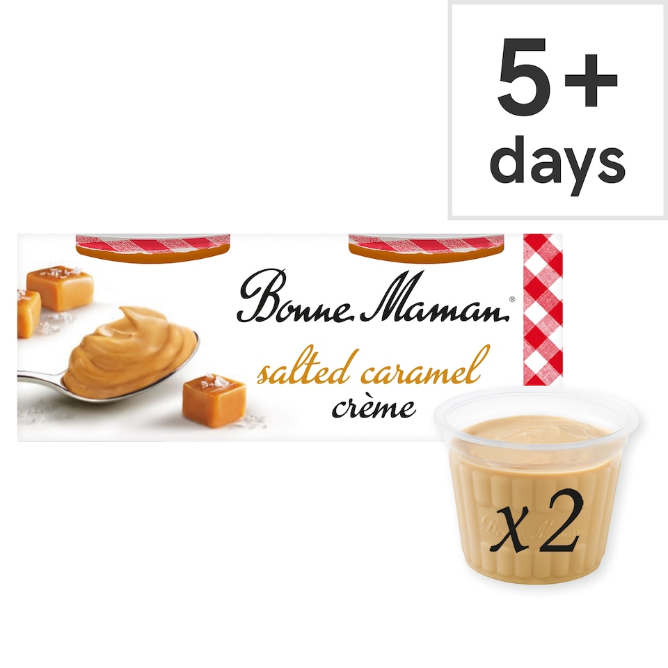 image 1 of Bonne Maman Salted Caramel Creme 2 x 90g