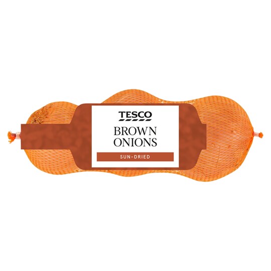 Tesco Brown Onions 3 Pack
