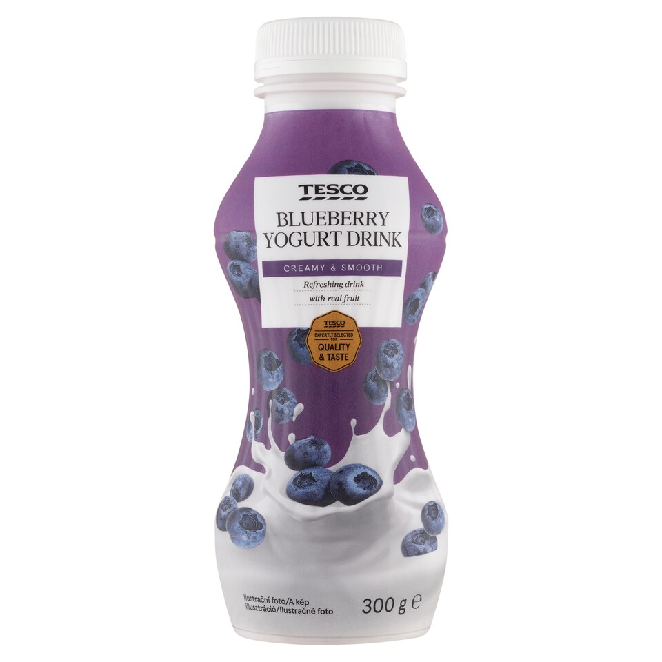 Tesco zsírszegény áfonyás joghurtital 300 g 