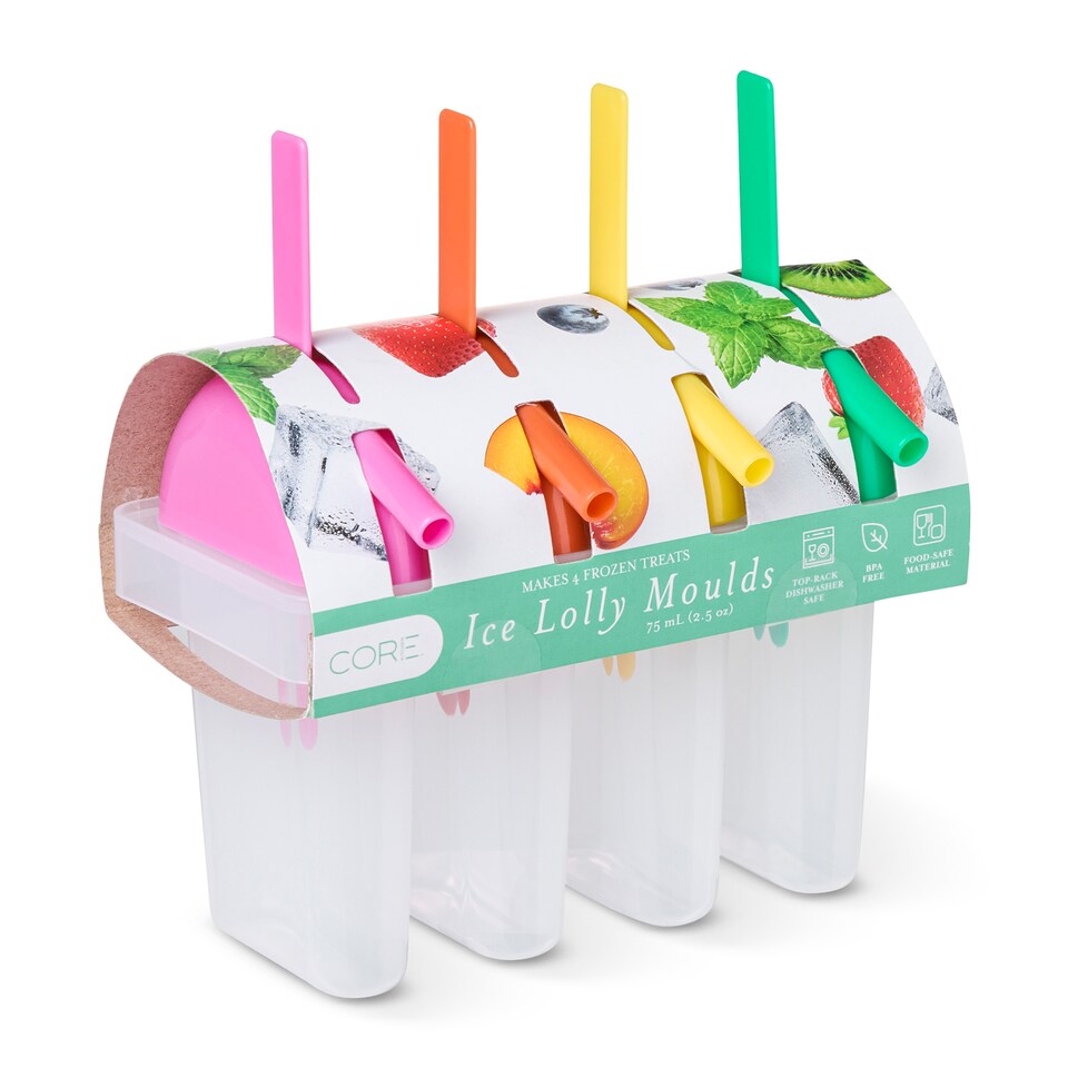 image 1 of Core Kitchen Solaris Sipper Ice Lolly Moulds 