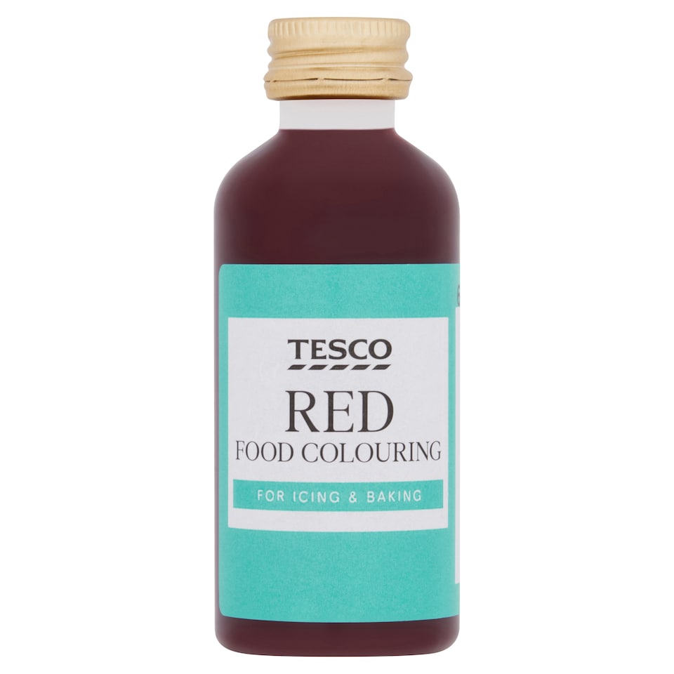 Tesco Red Food Colouring 60ml