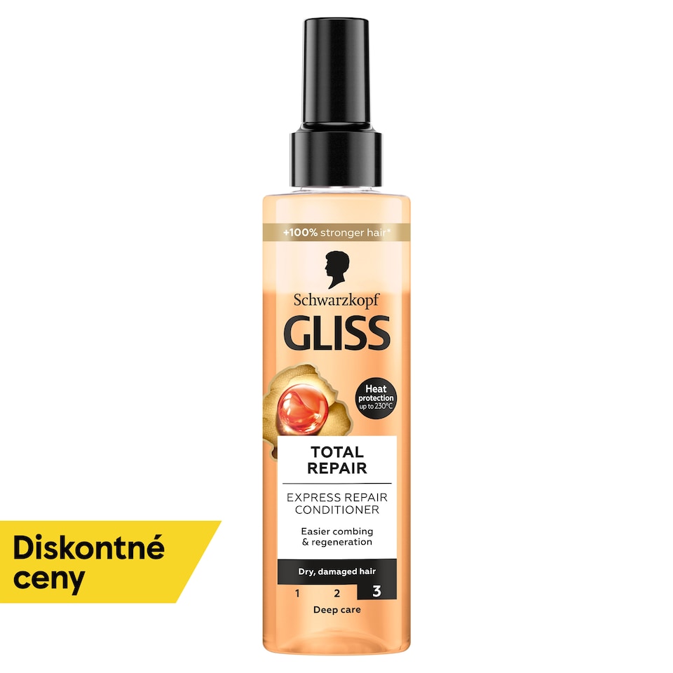 Schwarzkopf Gliss expresný regeneračný kondicionér Total Repair 200 ml