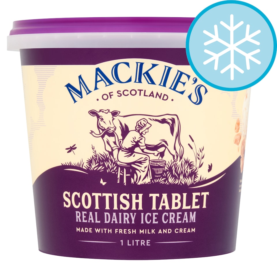 Mackies Scottish Tablet Dairy Ice Cream 1L