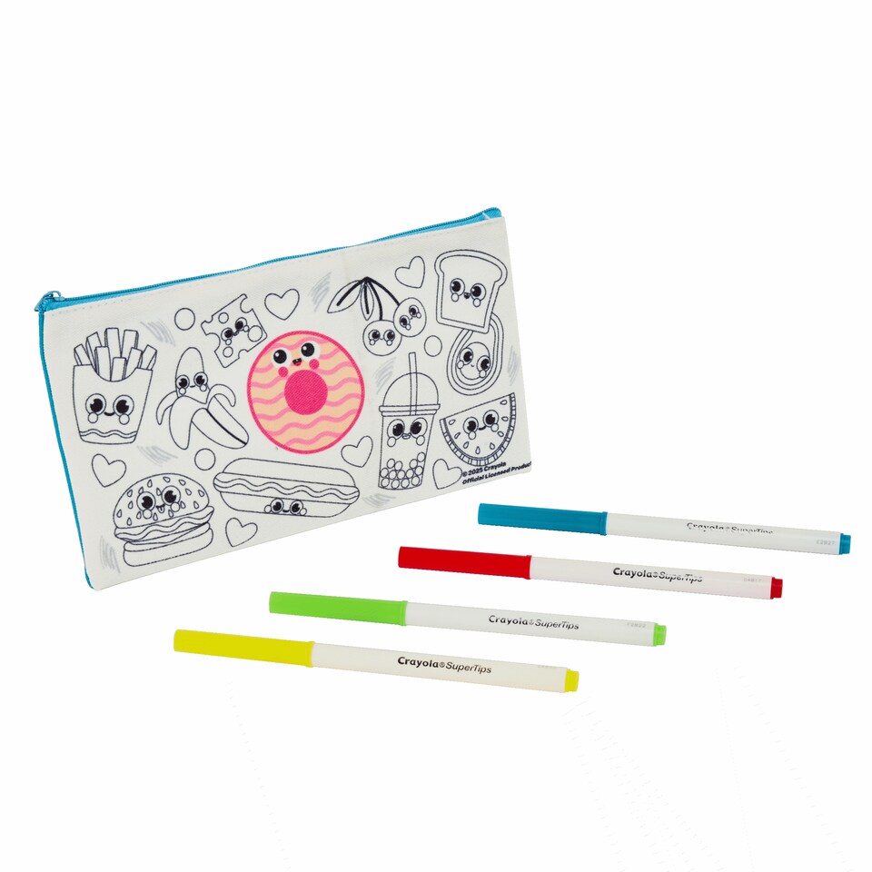 image 1 of Crayola CYO Pencil Case Foodie Friends