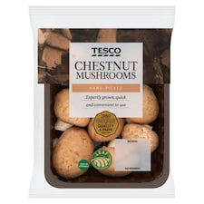 Tesco Chestnut Vitamin D Mushrooms 250G