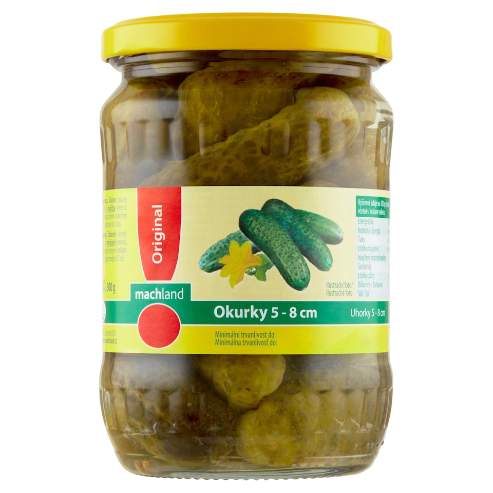 Machland Okurky 5 - 8 cm 540g