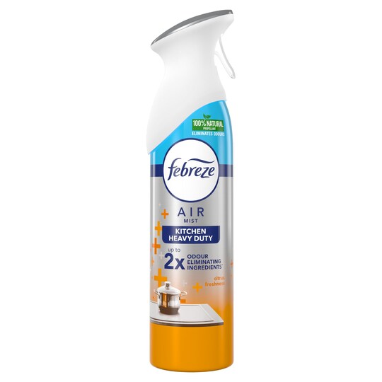 Febreze Heavy Duty 2X Kitchen Aerosol 300Ml Tesco Groceries