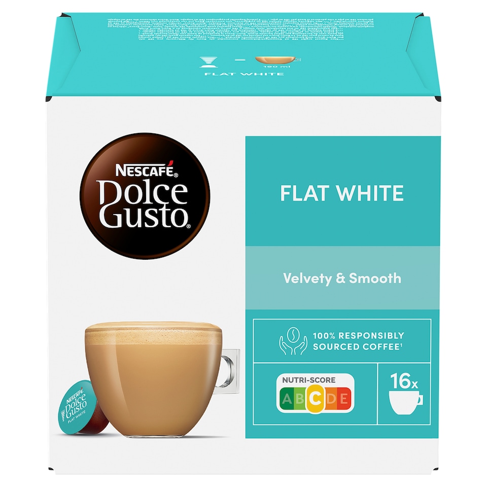 Obrázek 1 pro produkt NESCAFÉ® Dolce Gusto® Flat White - kávové kapsle - 16 ks
