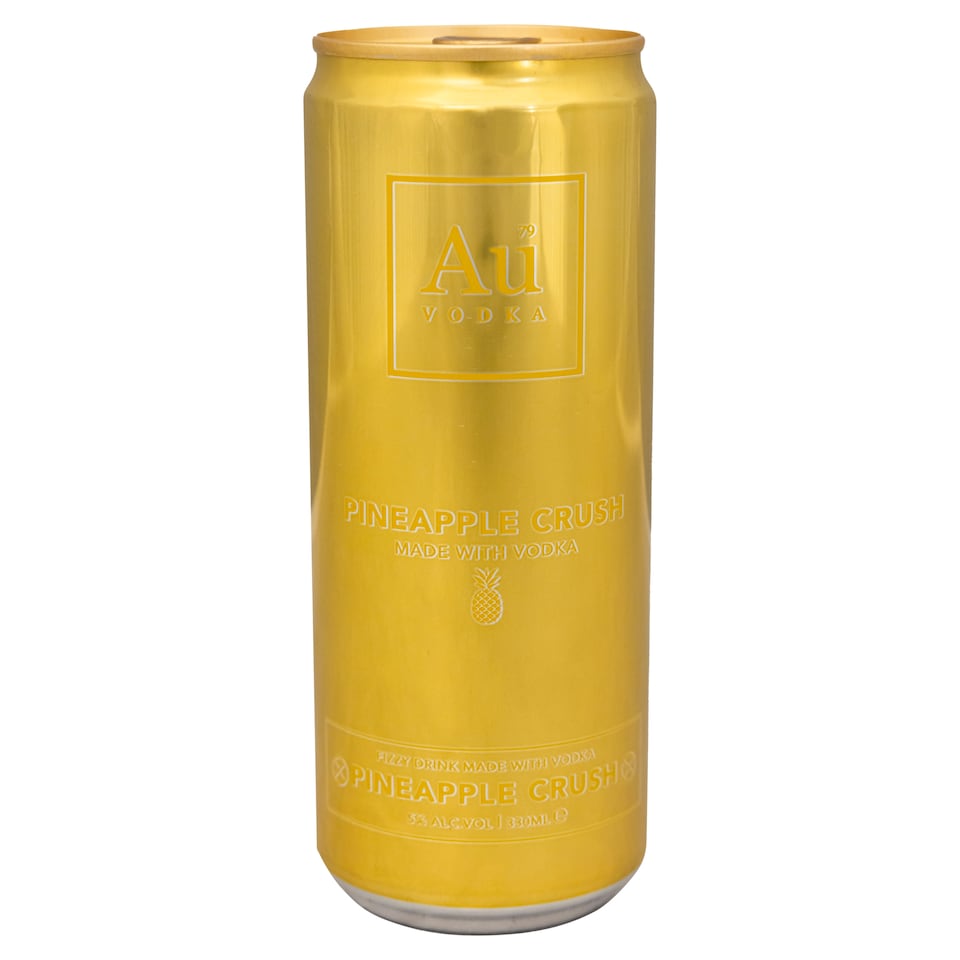 Au Vodka Pineapple Crush 330Ml