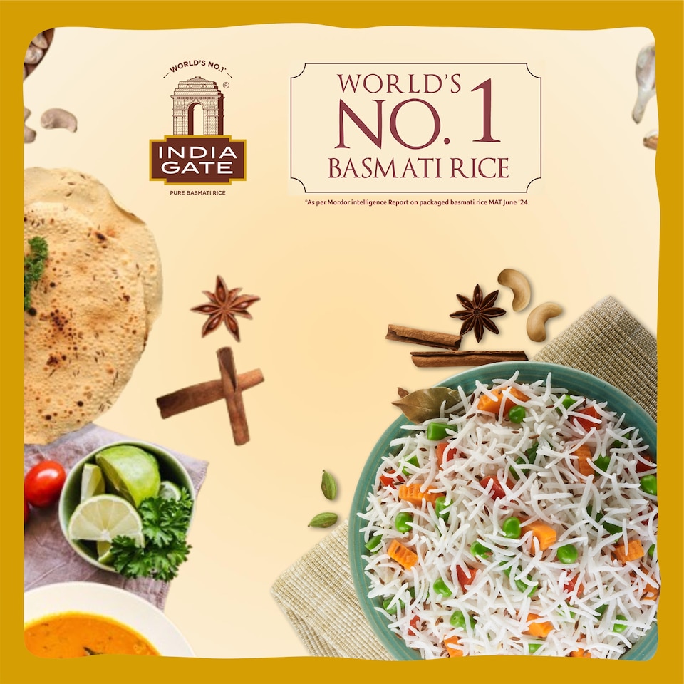 image 1 of India Gate Basmati Rice Classic 5kg