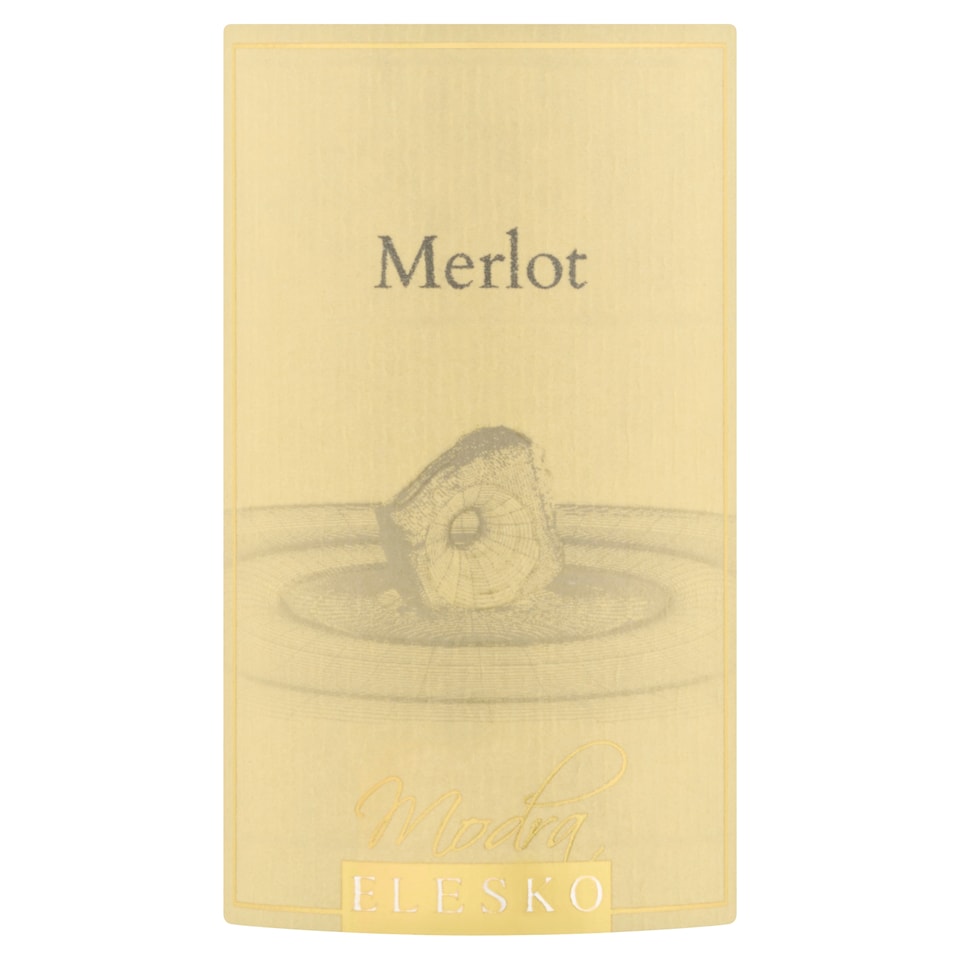 obrázok 1 z Elesko Merlot červené víno suché 0,375 l