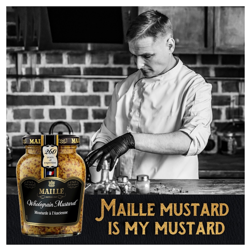 image 1 of Maille Wholegrain Mustard 210G
