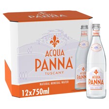 ACQUA PANNA NATURAL MINERAL WATER 12 X 750ML