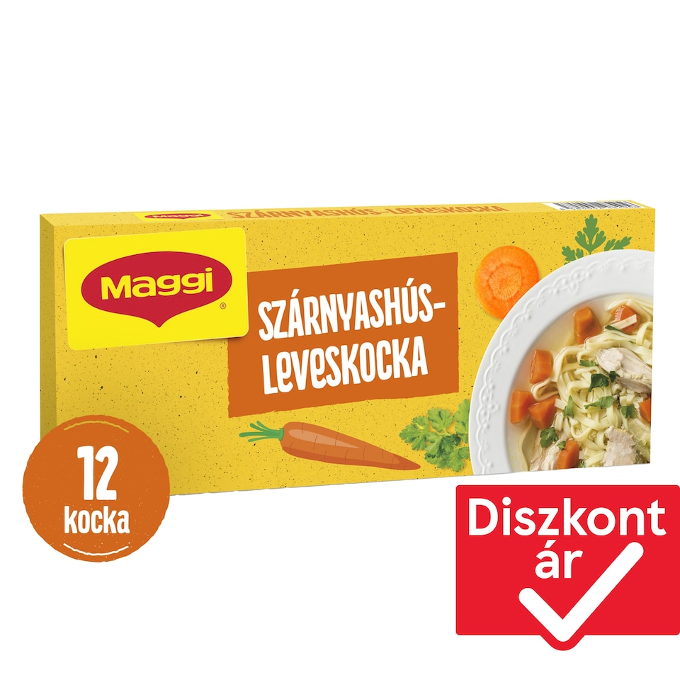 Maggi Szárnyashúsleves-kocka 120 g