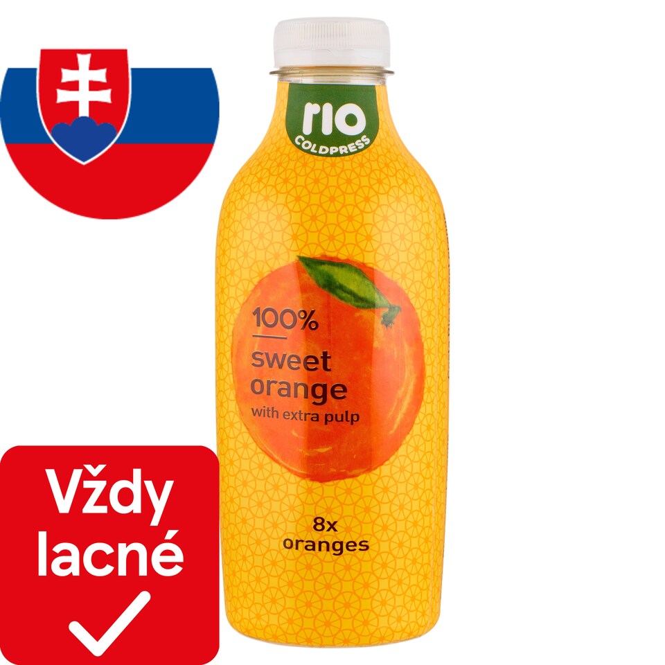 obrázok 1 z Rio Cold Press 100% pomarančová šťava s dužinou 750 ml