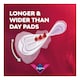 image 2 of Bodyform Ultimate Ultra Night+ Sanitary Towels Wings 8 pack
