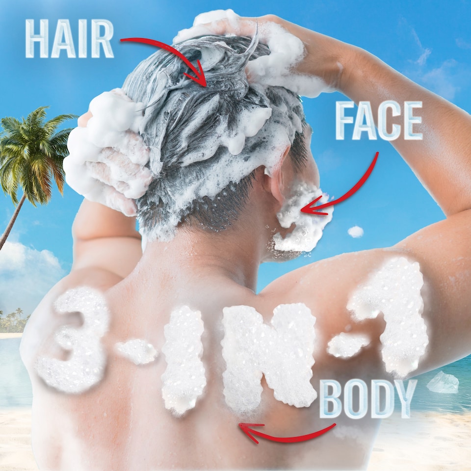 obrázok 1 z Old Spice Cold Spice 3 v 1 Pánsky Sprchový Gél A Šampón 400 ml