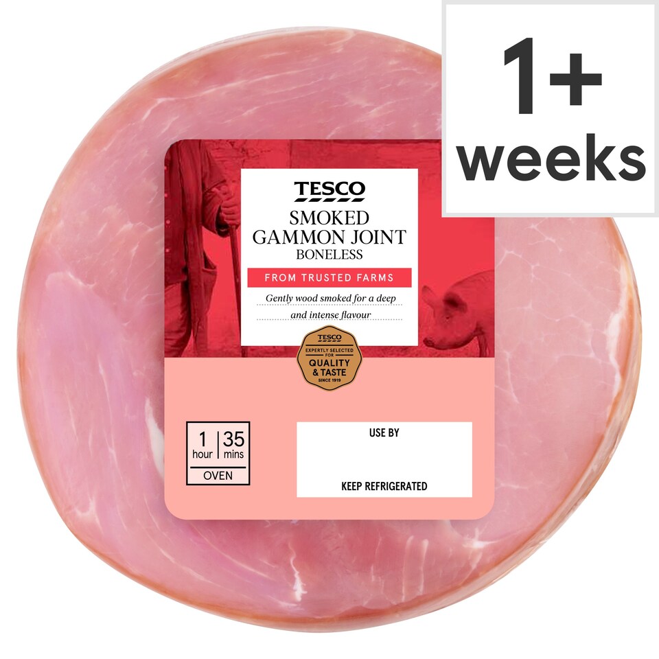 Tesco Smoked Gammon Joint 750g Tesco Groceries
