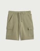 image 4 of F&F Boys Cotton Rich Cargo Shorts in Green