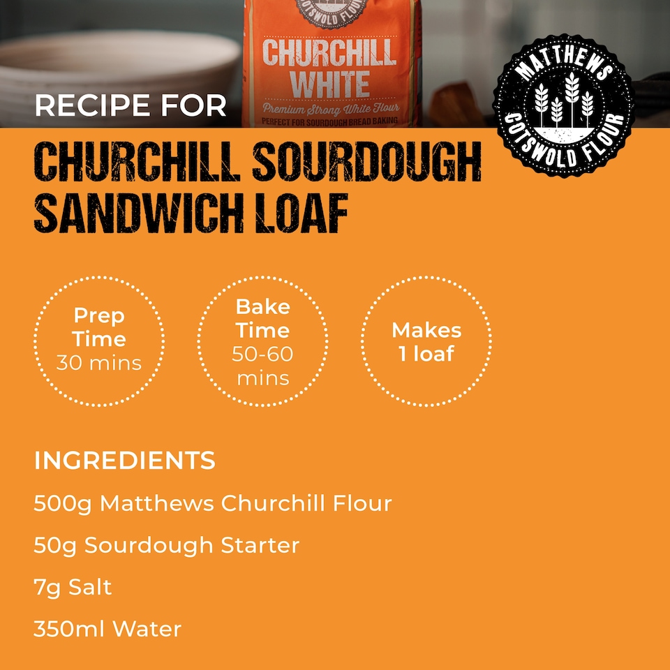 image 1 of Matthews Flour Premium White Strong Flour 1.5Kg