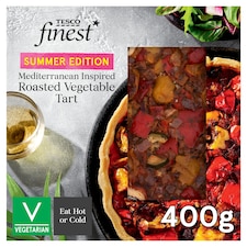 Tesco Finest Mediterranean Inspired Roasted Vegetable Tart  400g