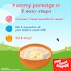 image 4 of Cow And Gate Banana Wholegrain Porridge Baby Cereal From 7 Month 200G