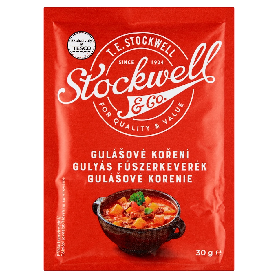 Stockwell & Co. gulyás fűszerkeverék 30 g