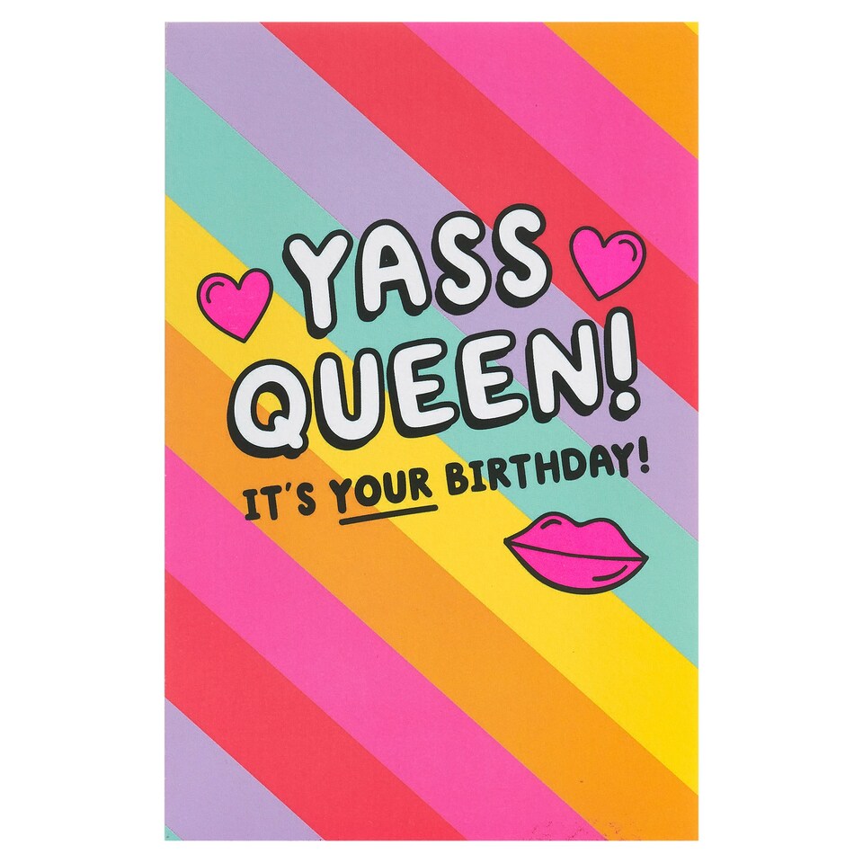 Tesco Birthday Card Yass Queen! It's Your Birthday Tesco Groceries
