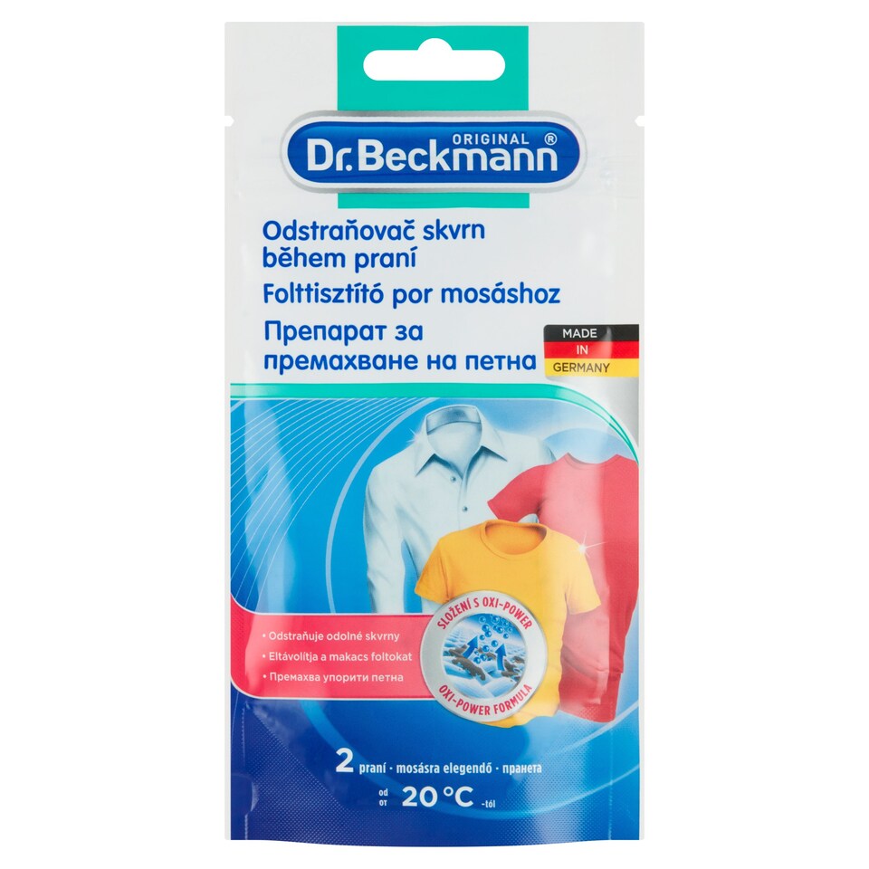 Dr. Beckmann Odstraňovač skvrn během praní 80g