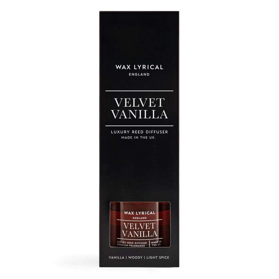 Wax Lyrical Premium Fragrance Velvet Vanilla Reed Diffuser 200ml