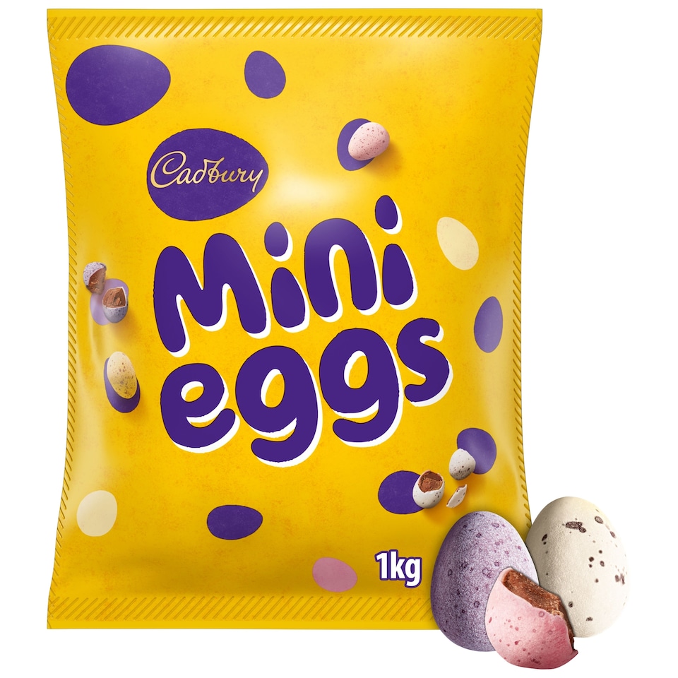 Cadbury Mini Eggs Chocolate Eggs Bag 1kg