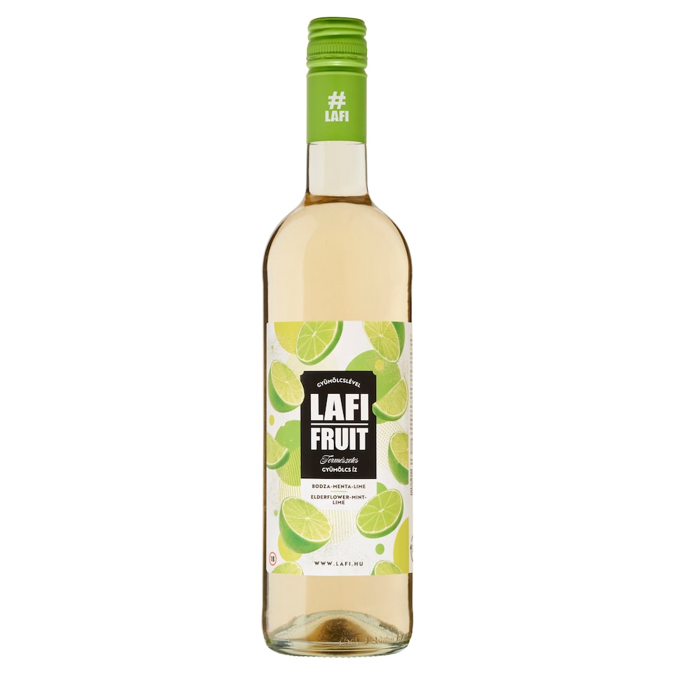Lafi Fruit bodza-menta-lime ízű boralapú ital 8% 0,75 l  1. kép