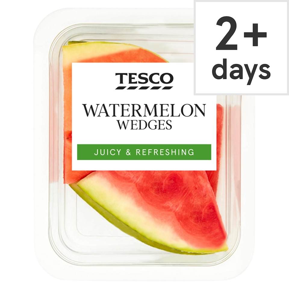 image 1 of Tesco Watermelon Wedges 550G