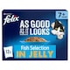 image 1 of Felix As Good As It Looks Senior Cat Food Fish 12 X 100G