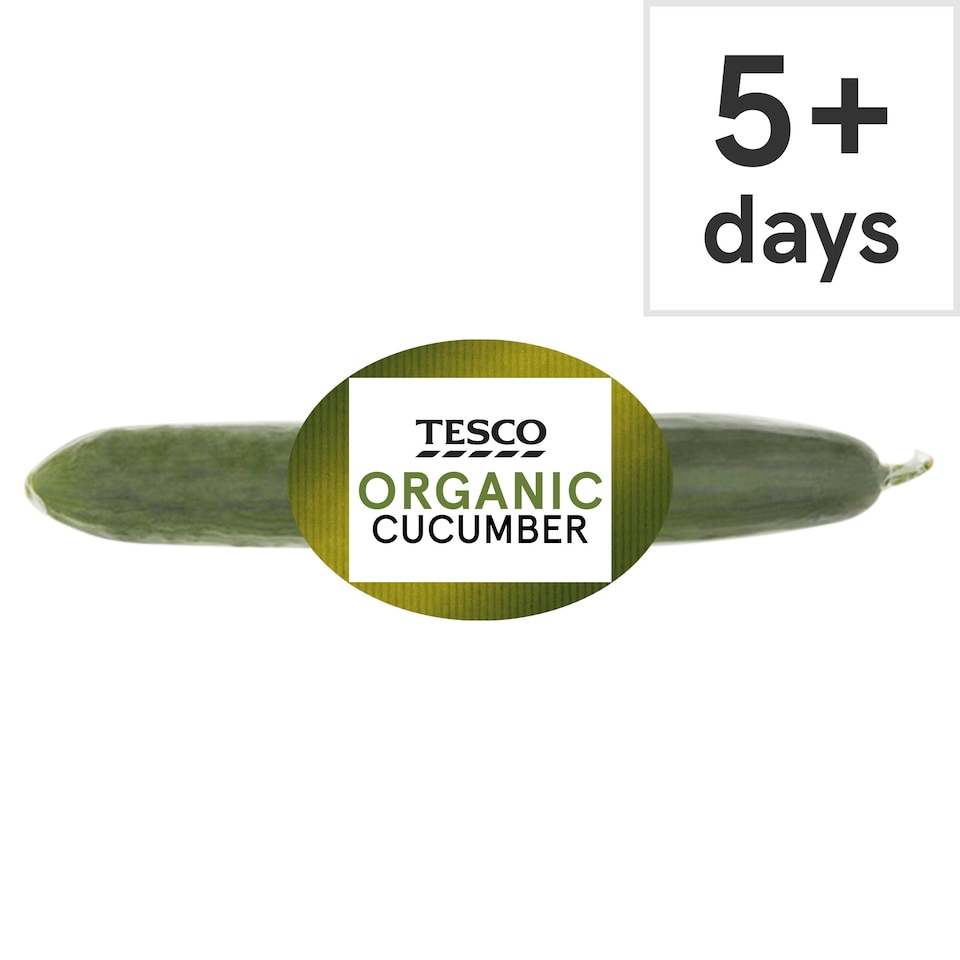 image 1 of Tesco Organic Whole Cucumber
